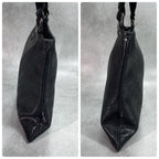 Gucci GG Shoulder Bag Imprime Black Leather Logo — view 7