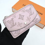 Louis Vuitton Monogram Mahina Recto Verso Coin Case