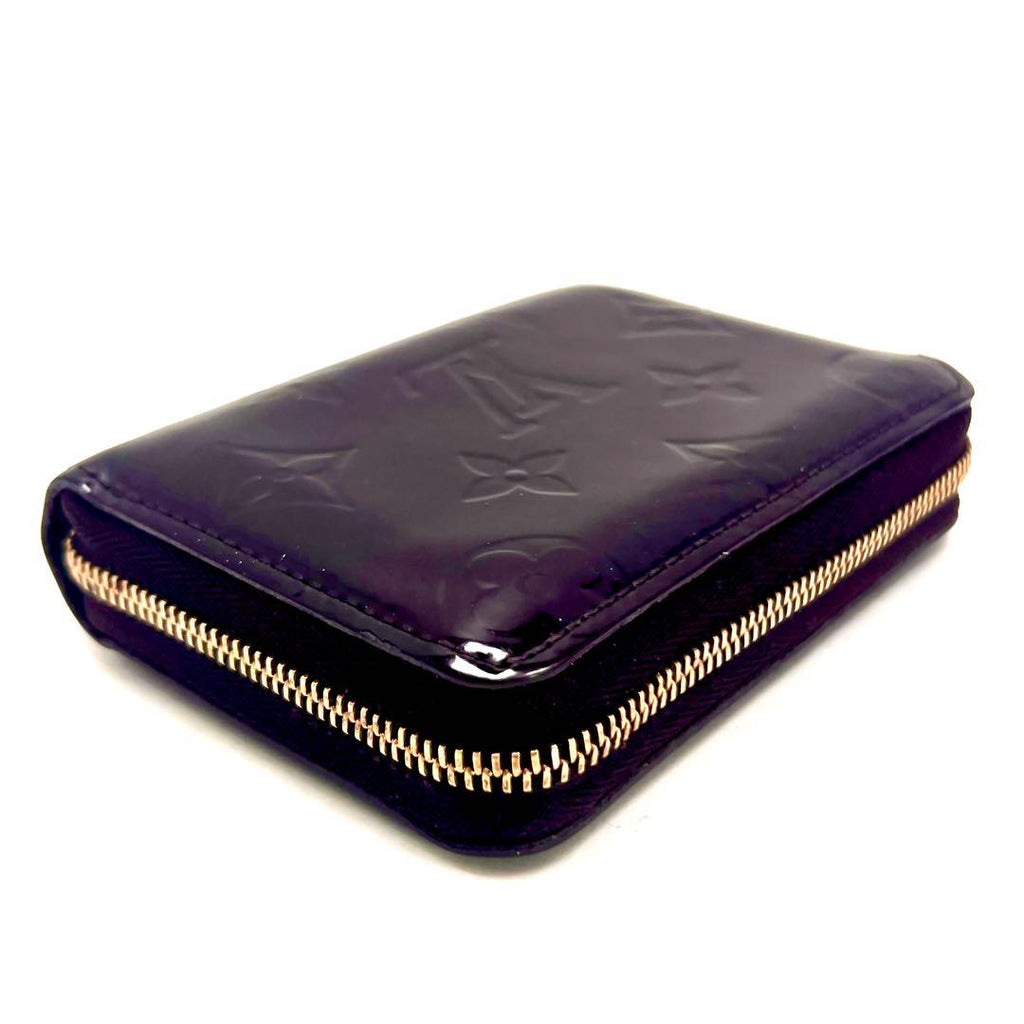 Louis Vuitton Vernis Zippy Coin Purse Amarante — view 9