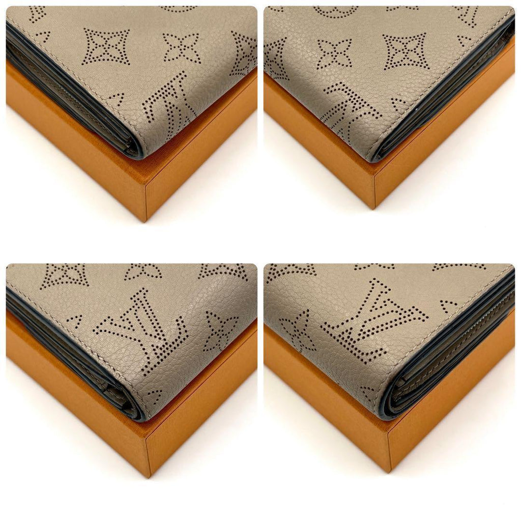 Louis Vuitton Mahina Portefeuille Iris Compact Bifold Wallet Galle — view 9
