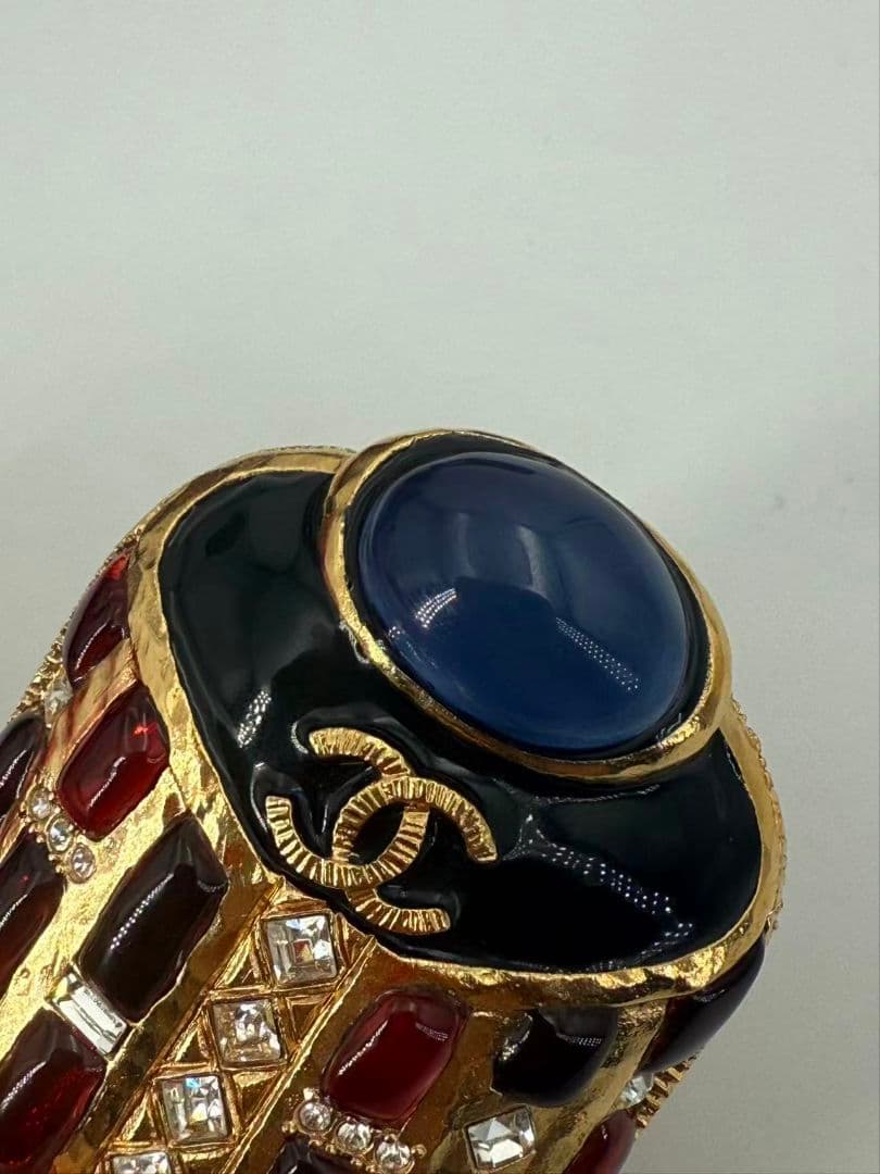 Chanel Egyptian Scarab Brooch — view 3