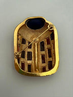 Chanel Egyptian Scarab Brooch — view 4
