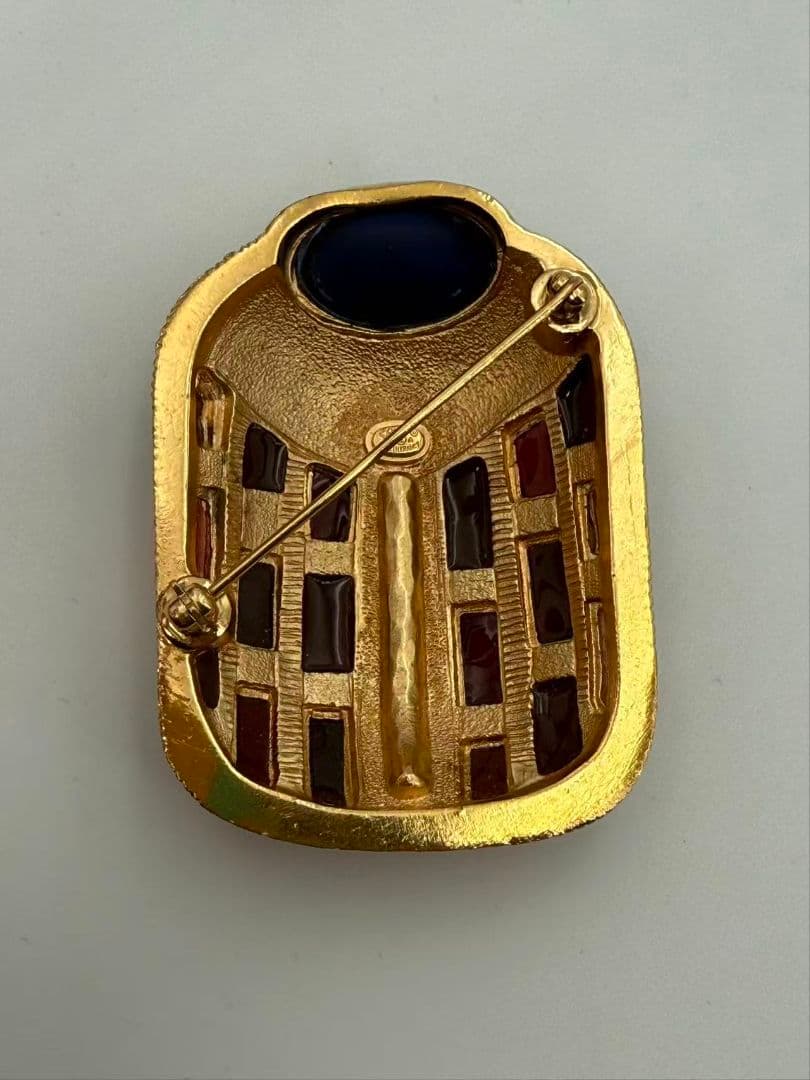 Chanel Egyptian Scarab Brooch — view 4