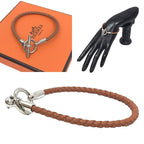 Hermes Leather Bracelet Grenin T2 Aq8610 — view 3