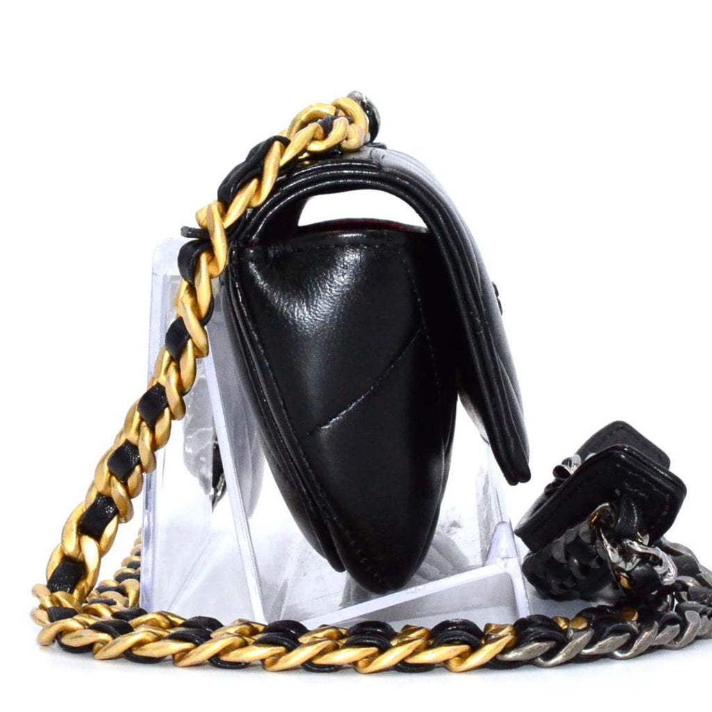 Chanel Mini Quilted 19 Chain Shoulder — view 3