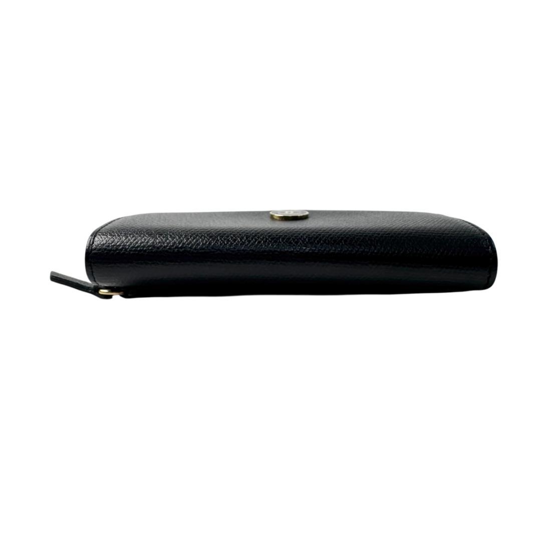 Chanel CC Logo Coin Purse with Key Ring Black — view 4