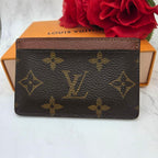 Louis Vuitton Monogram Porte Cartes Simple Card Case — view 2