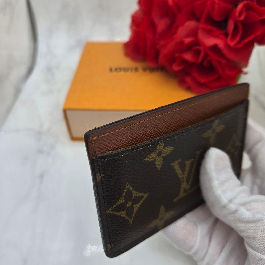 Louis Vuitton Monogram Porte Cartes Simple Card Case — view 4