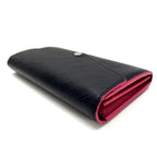 Louis Vuitton Epi Noir Pink Portefeuille Sarah Wallet — view 5