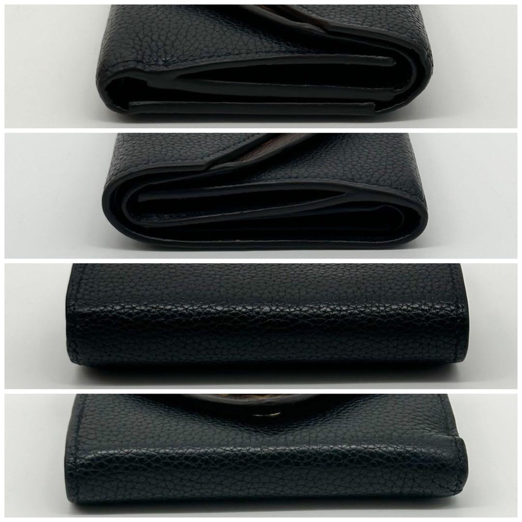 Louis Vuitton Portefeuille Double Compact Macassar Wallet — view 6