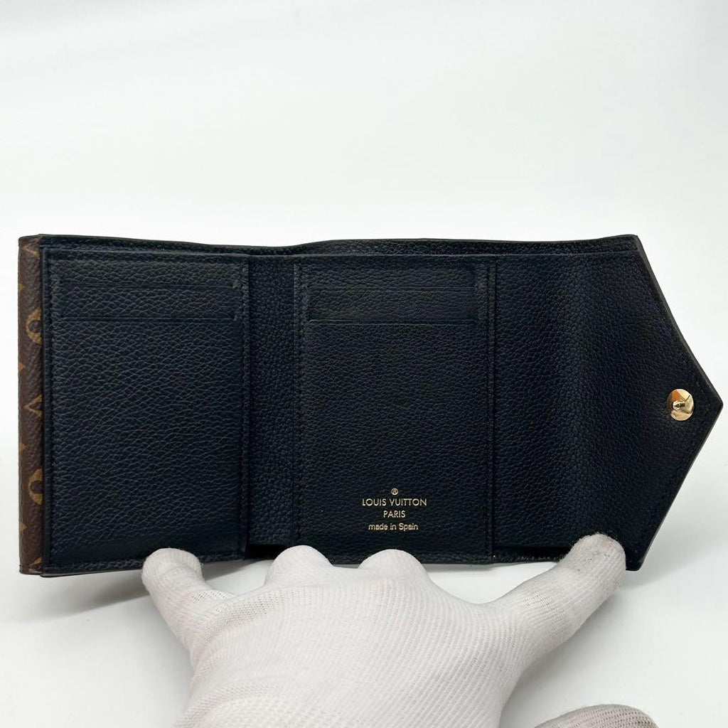 Louis Vuitton Portefeuille Double Compact Macassar Wallet — view 9
