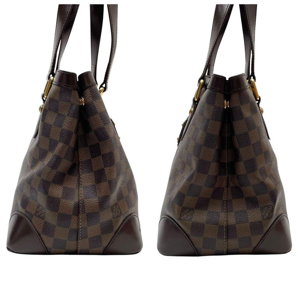 Louis Vuitton Damier Hampstead PM Hand Tote Brown — view 3