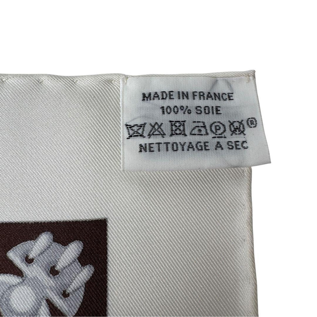 Hermes Carre 90 Cliquetis Silk Scarf Sword Handle — view 5