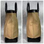 Gucci GG Sherry Line Tote Bag Brown Logo — view 7