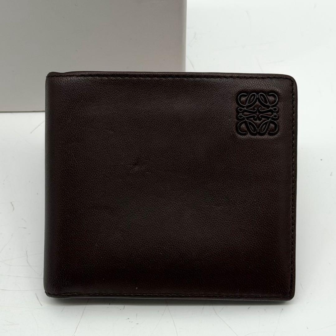 Loewe Anagram Bifold Billfold Card Case Compact — view 2