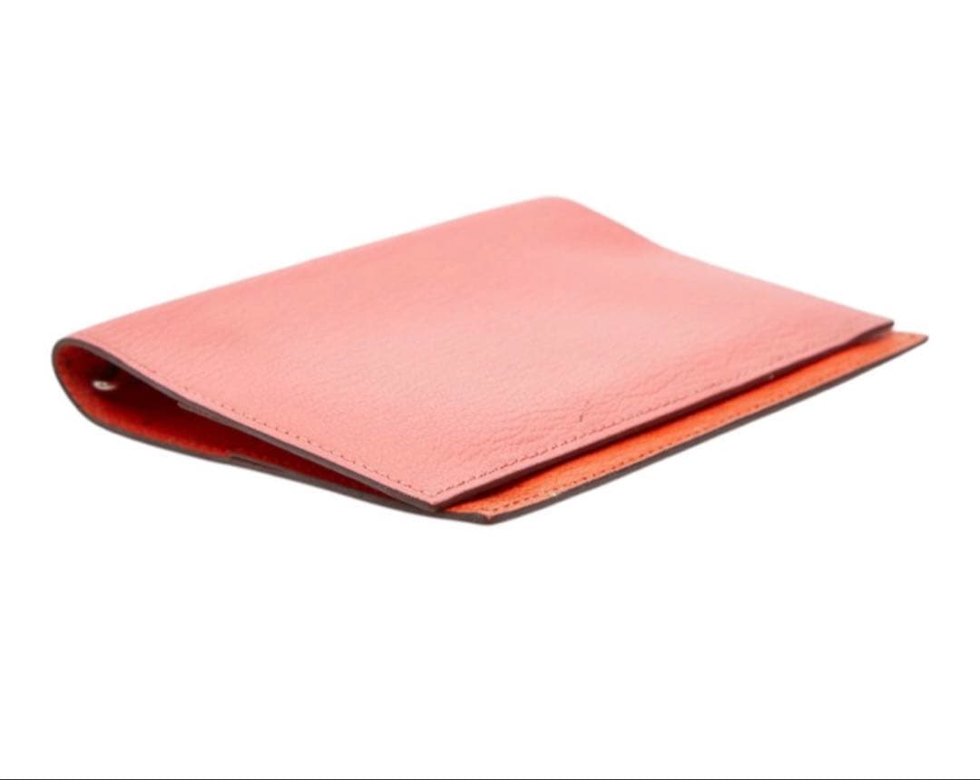 Hermes Agenda GM Notebook Cover Pink Chevre — view 4