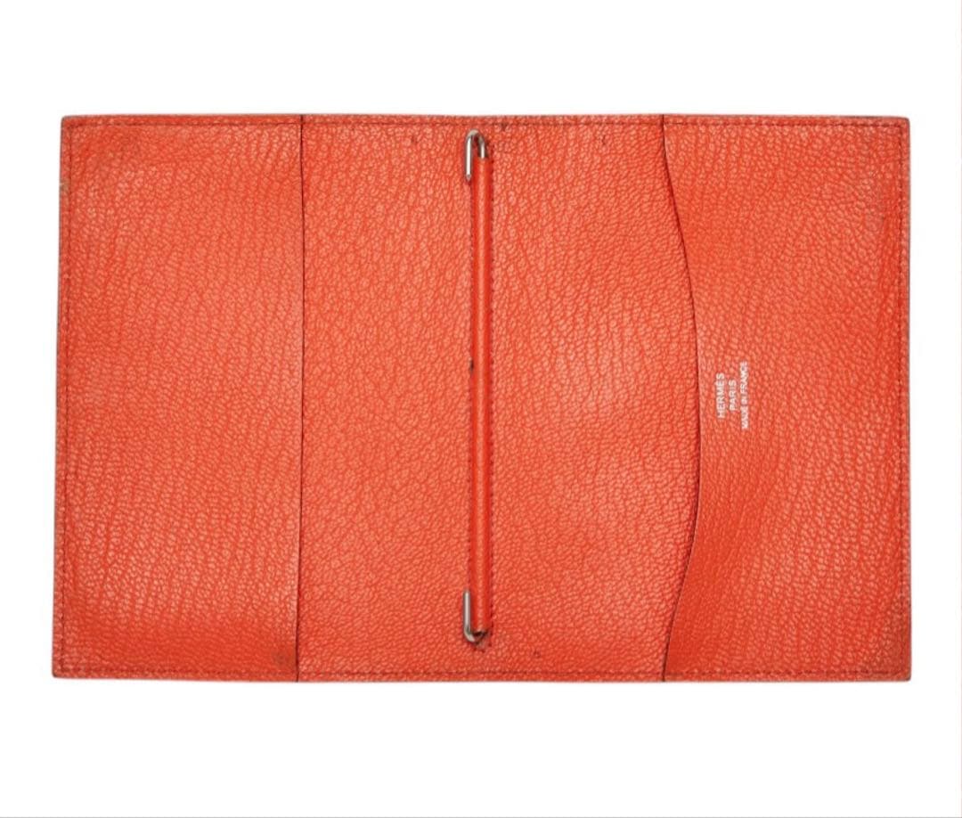 Hermes Agenda GM Notebook Cover Pink Chevre — view 6