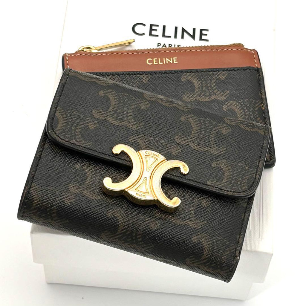 Celine Wallet Compact with Coin Compartment All Pattern