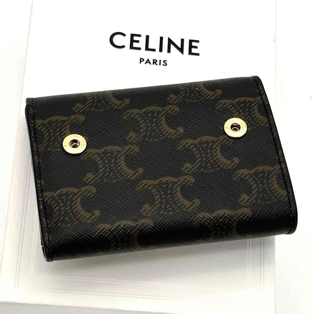 Celine Wallet Compact with Coin Compartment All Pattern — view 3