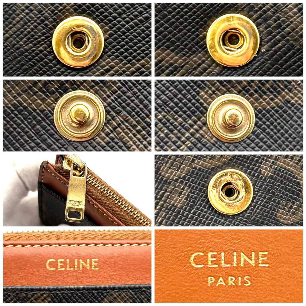 Celine Wallet Compact with Coin Compartment All Pattern — view 9