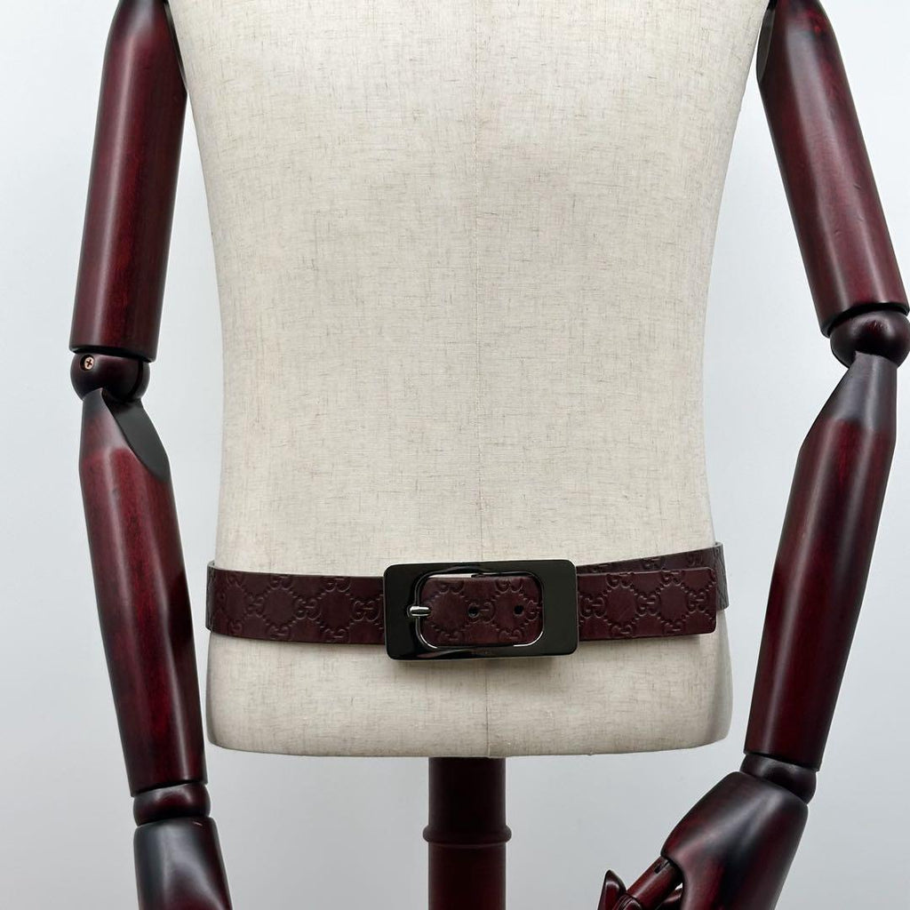 Gucci Era Vintage GG Belt Brown — view 3