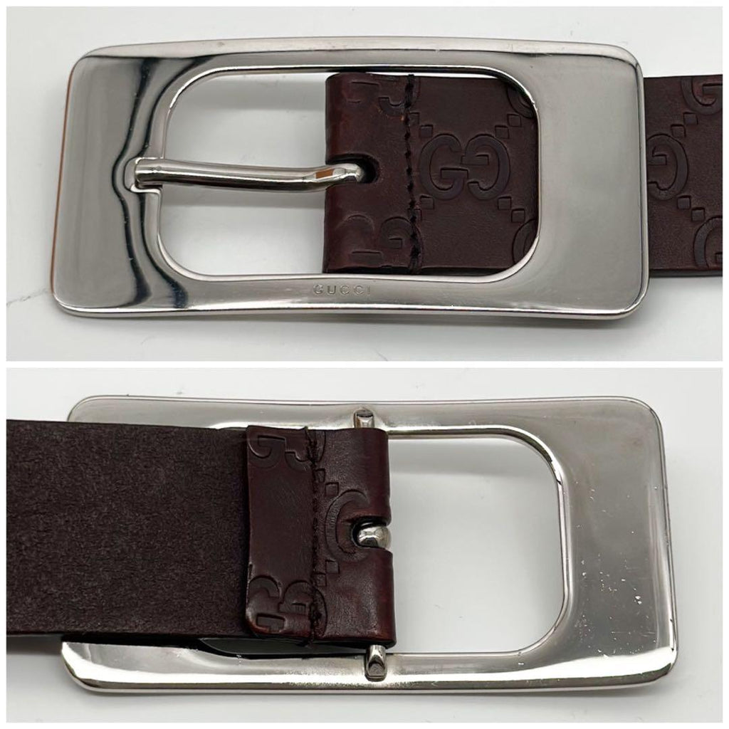 Gucci Era Vintage GG Belt Brown — view 6