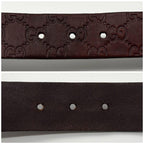 Gucci Era Vintage GG Belt Brown — view 7