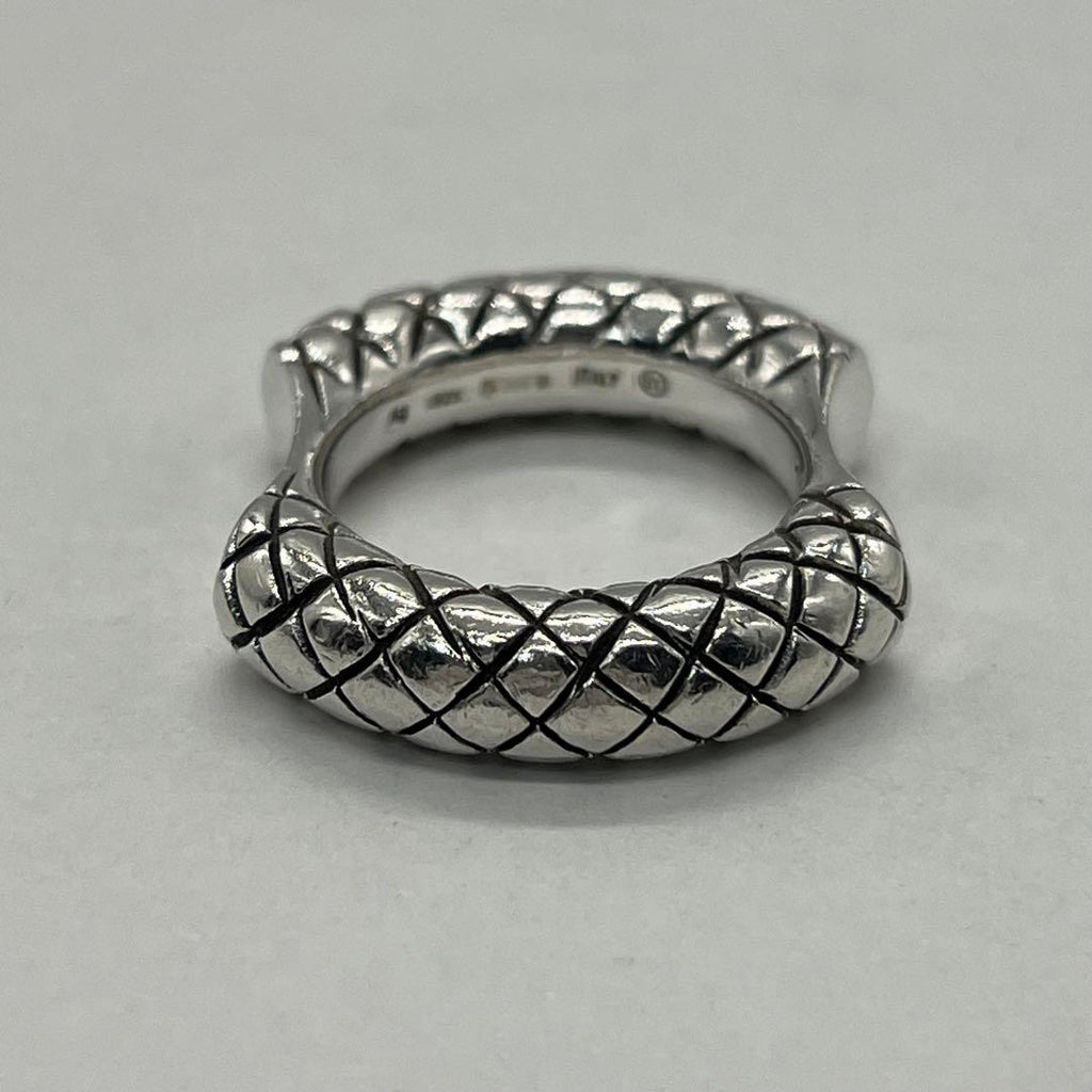 Bottega Veneta Intrecciato Ring Notation 19