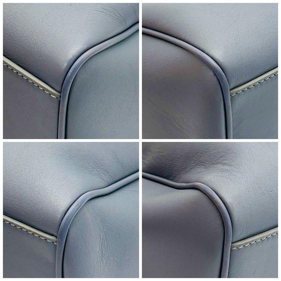 Celine Mini Boston Bag Cuir Triomphe Light Blue — view 5