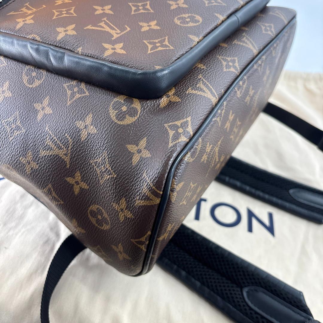 Louis Vuitton Monogram Macassar Josh NV Backpack — view 8