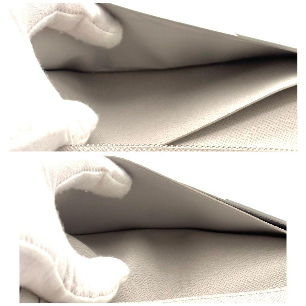 Louis Vuitton Wallet Portefeuille Brazza NM Taigarama White — view 6