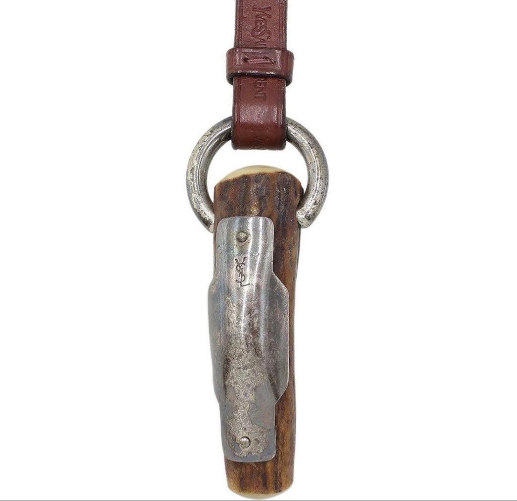 Saint Laurent Mombasa Horn Pendant — view 3