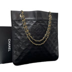 Chanel Quilted Lambskin Chain Shoulder Bag CC Logo