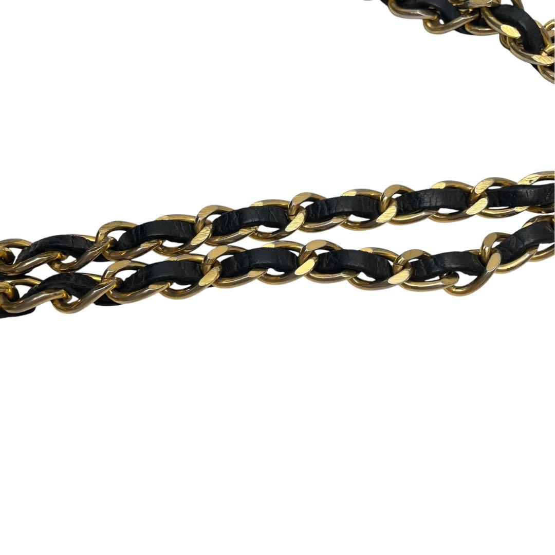Chanel Quilted Lambskin Chain Shoulder Bag CC Logo — view 7