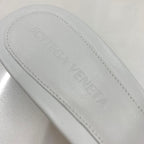 Bottega Veneta Lambskin Quilted Mules White — view 7