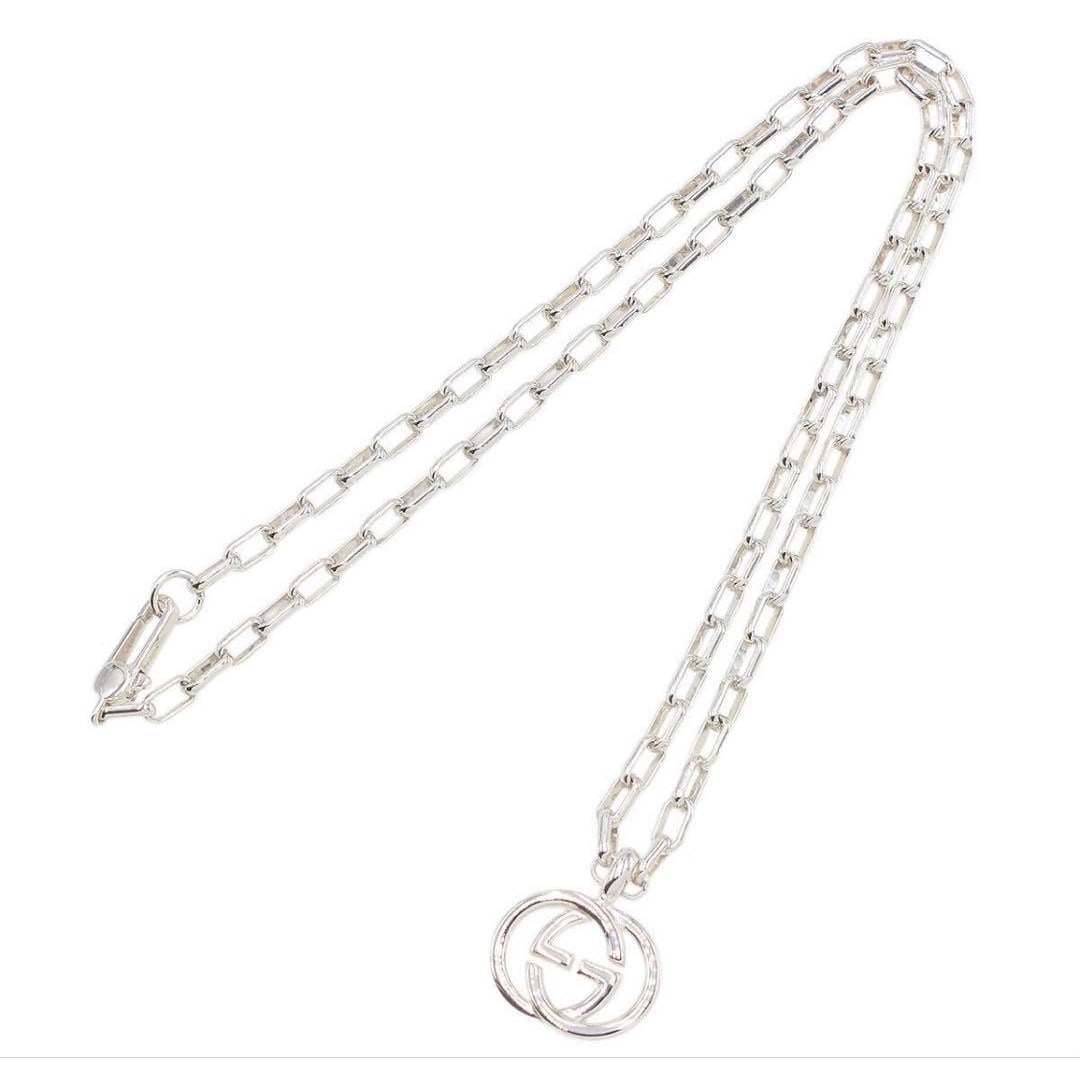 Gucci SV 925 Interlocking G Chain Necklace — view 3
