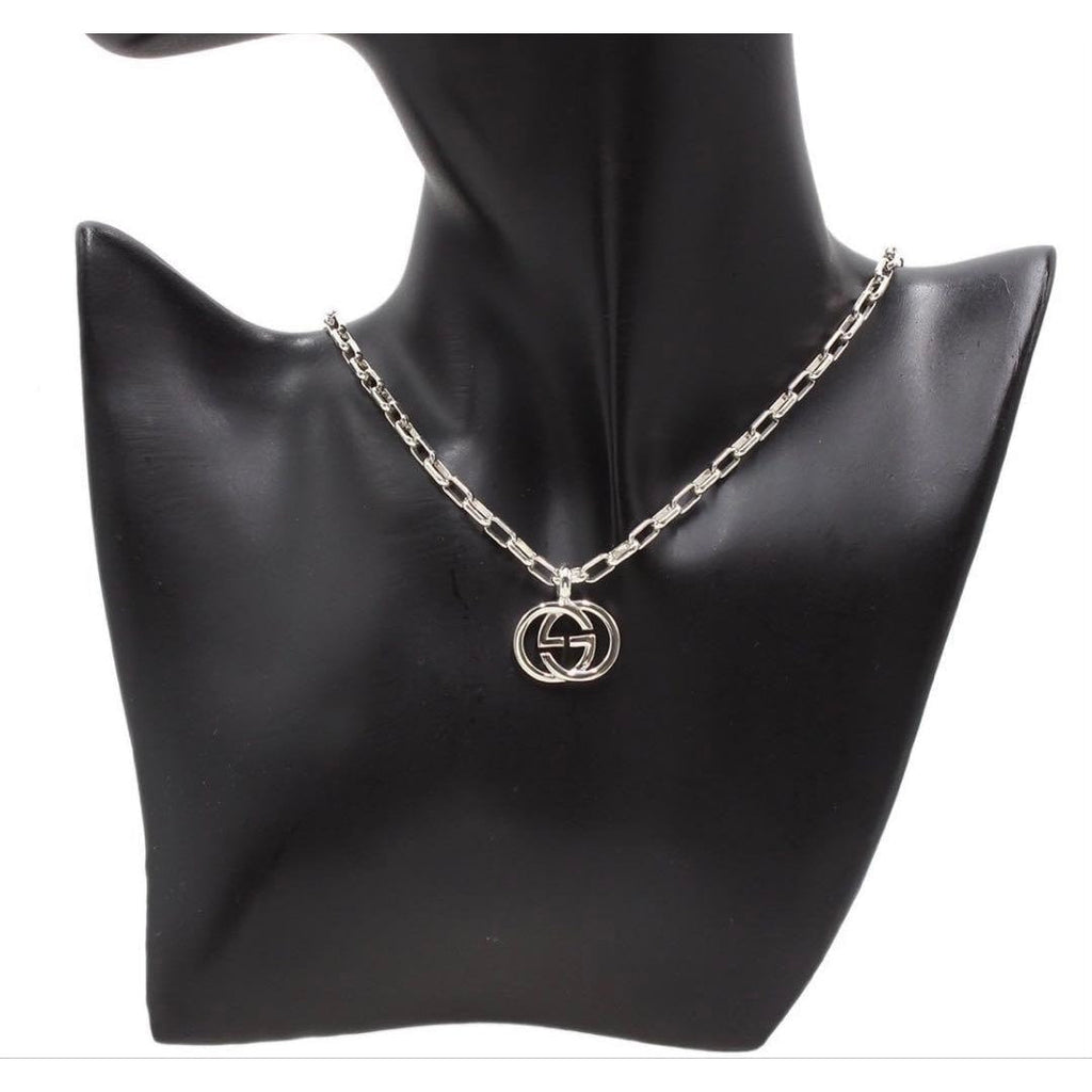 Gucci SV 925 Interlocking G Chain Necklace — view 4