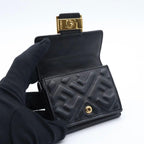 Fendi Baguette Trifold Wallet Zucca Pattern — view 2