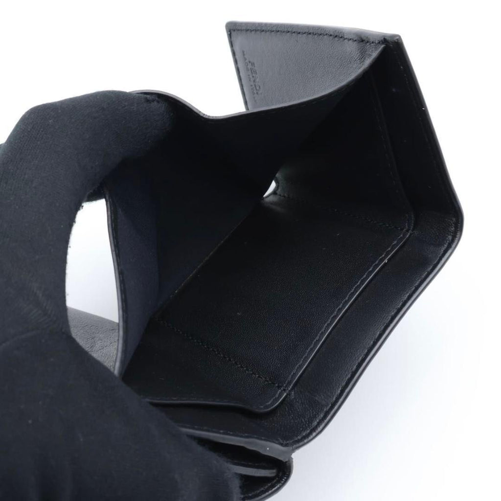 Fendi Baguette Trifold Wallet Zucca Pattern — view 6