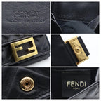 Fendi Baguette Trifold Wallet Zucca Pattern — view 7