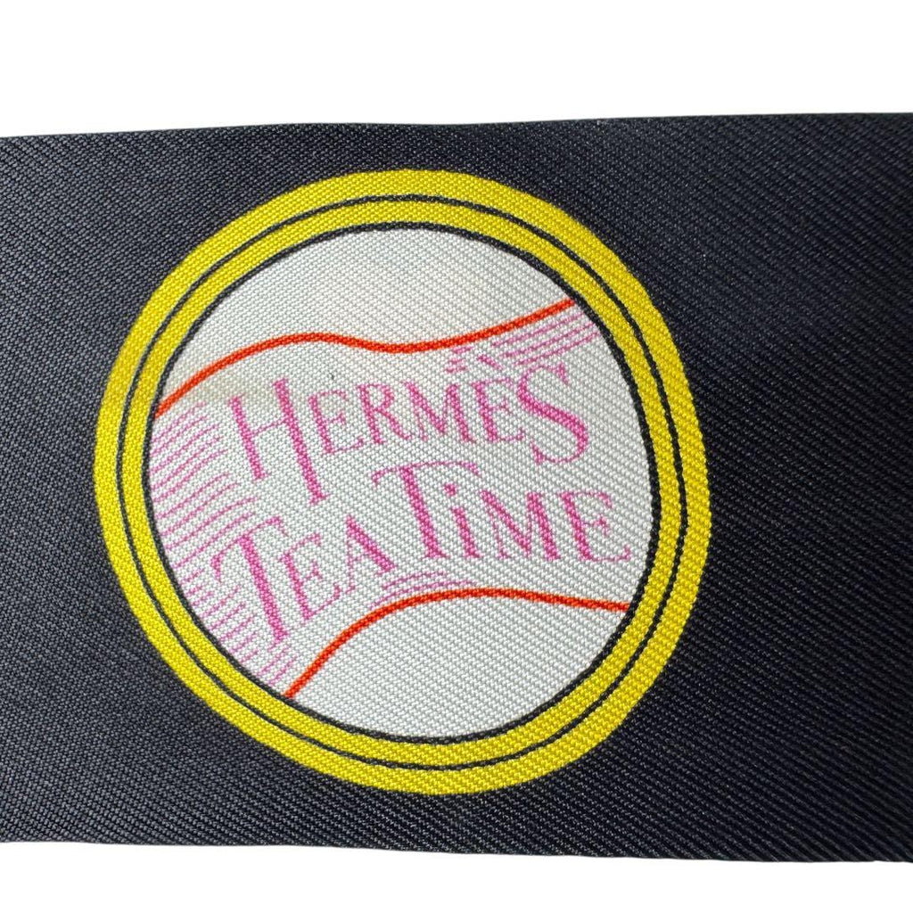 Hermes Twilly Tea Time Silk Scarf — view 8