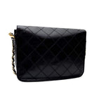 Chanel Bicolor Quilted Big CC Logo Chain Shoulder Bag — view 2