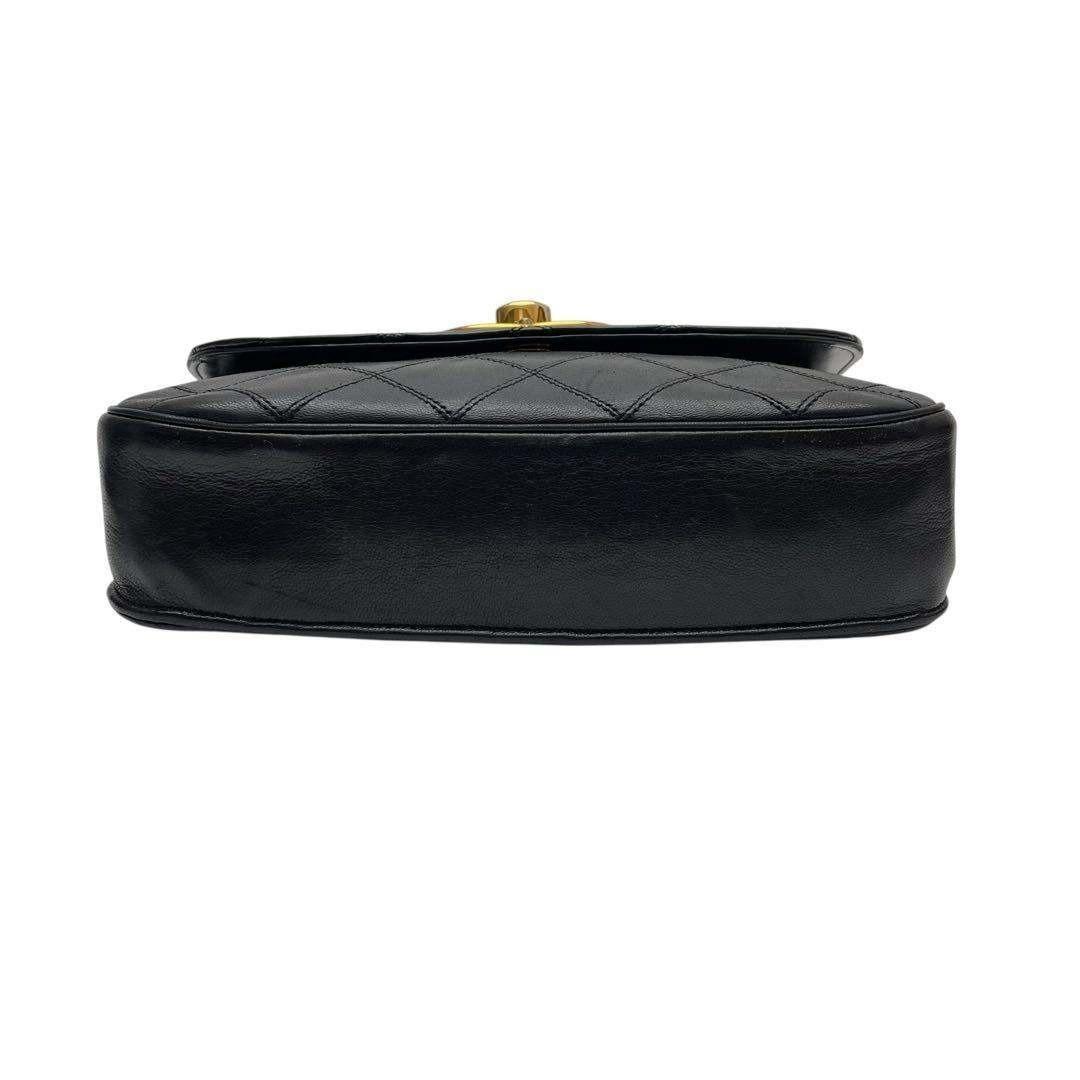Chanel Bicolor Quilted Big CC Logo Chain Shoulder Bag — view 4