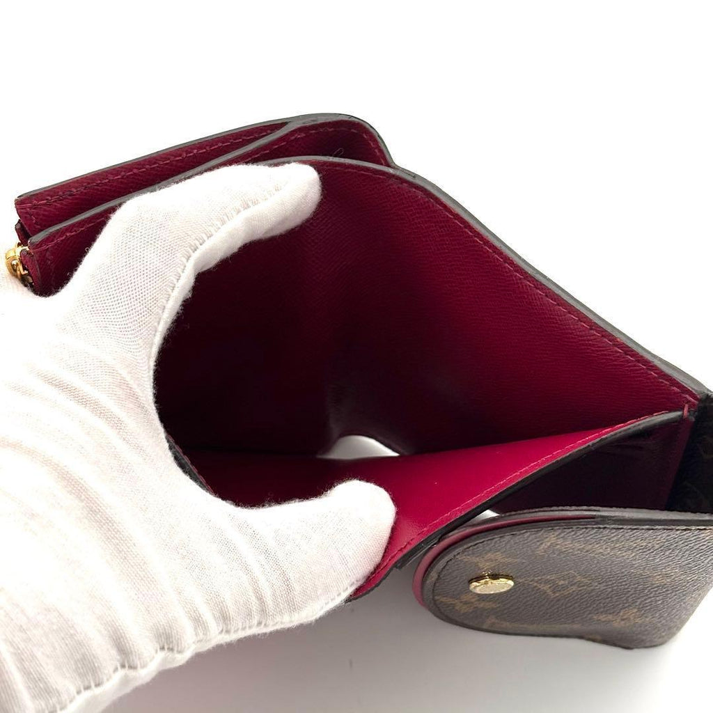 Louis Vuitton Wallet Monogram Portefeuille Arianne Fuchsia — view 6