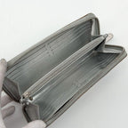 Louis Vuitton Limited Edition Zippy Wallet Suhali Silver Round — view 6