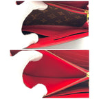Louis Vuitton Wallet Monogram Portefeuille Sarah Retiro Red — view 5