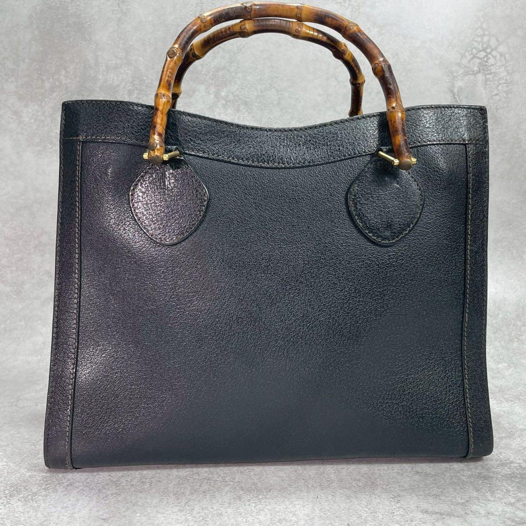 Gucci Handbag Diana Bamboo Black Leather — view 2