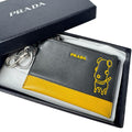 Prada Saffiano Dog Illustration Coin Case