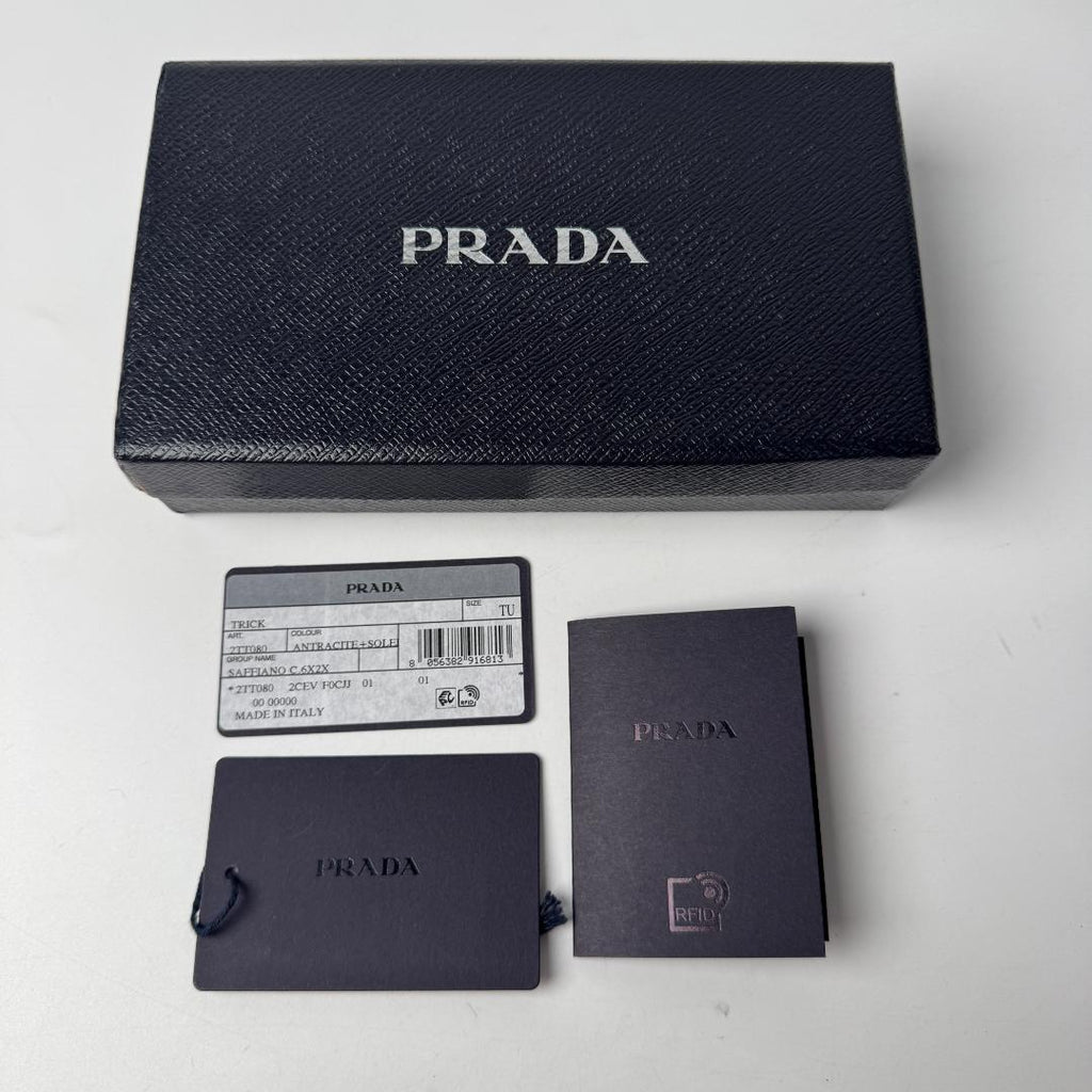 Prada Saffiano Dog Illustration Coin Case — view 9