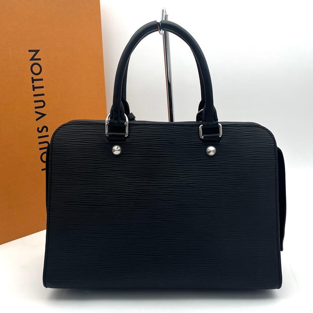 Louis Vuitton Epi Vano MM Noir Black Shoulder Handbag — view 2